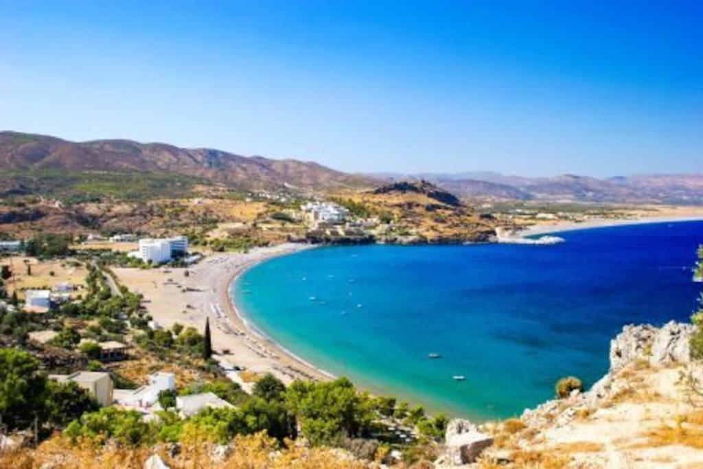 Aleyna House Lindos Area Villa Exterior foto