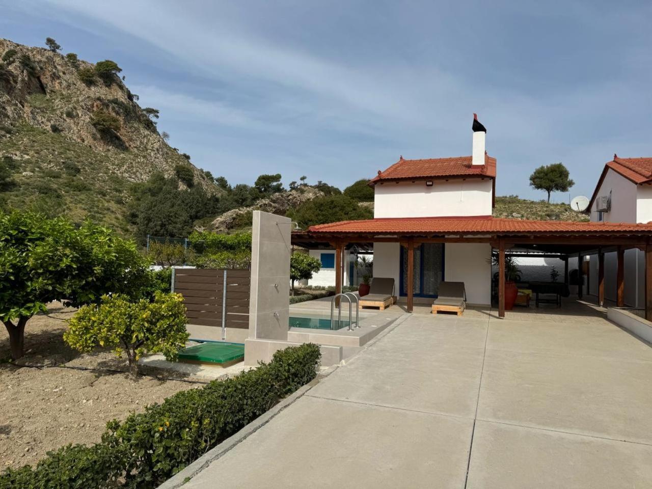 Aleyna House Lindos Area Villa Exterior foto