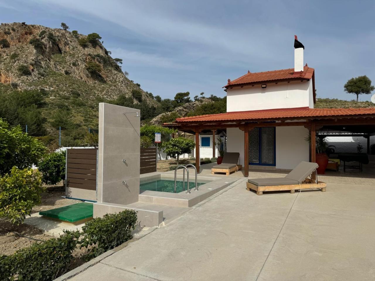 Aleyna House Lindos Area Villa Exterior foto